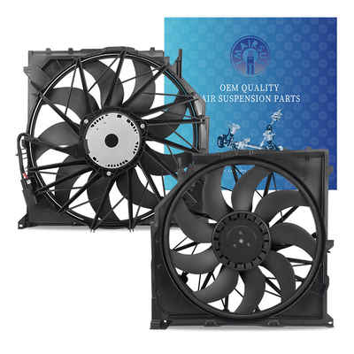 E83 Radiatorkoelventilator voor motorspanning 600W ISO TS15949 Gecertificeerd 17113442089 17423442096