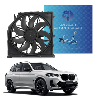 E83 Radiatorkoelventilator voor motorspanning 600W ISO TS15949 Gecertificeerd 17113442089 17423442096