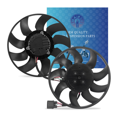 Niveaus 600W ISO TS15949 Auto motor koelsysteem Koelventilator Voor Volkswagen Touareg
