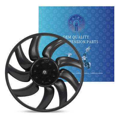 Elektrische koelventilator voor Audi A4 S4 Q5 A5 A7 Macan met rubberen staal aluminium componenten