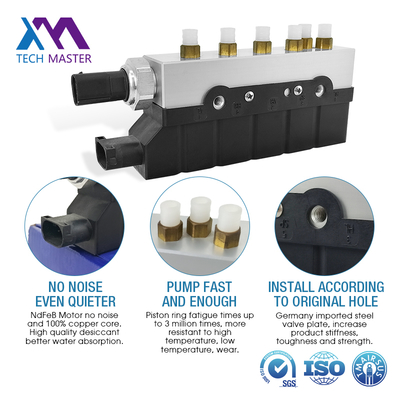 Luchtvering Compressor Solenoïde Luchttoevoer Distributie Controle-eenheid voor Mercedes Benz W220 2203200258