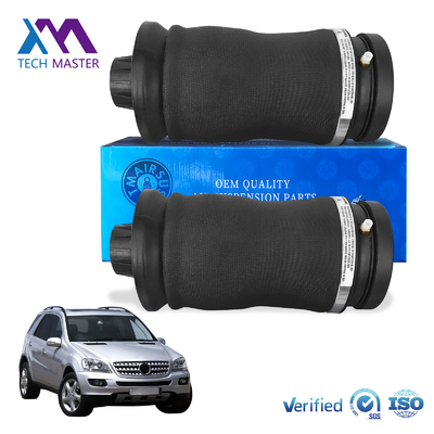 Rubberen balg luchtvering reparatieset voor Mercedes Benz W164 ML W166 W292 achter Airmatic vering 1643200625 2923200525