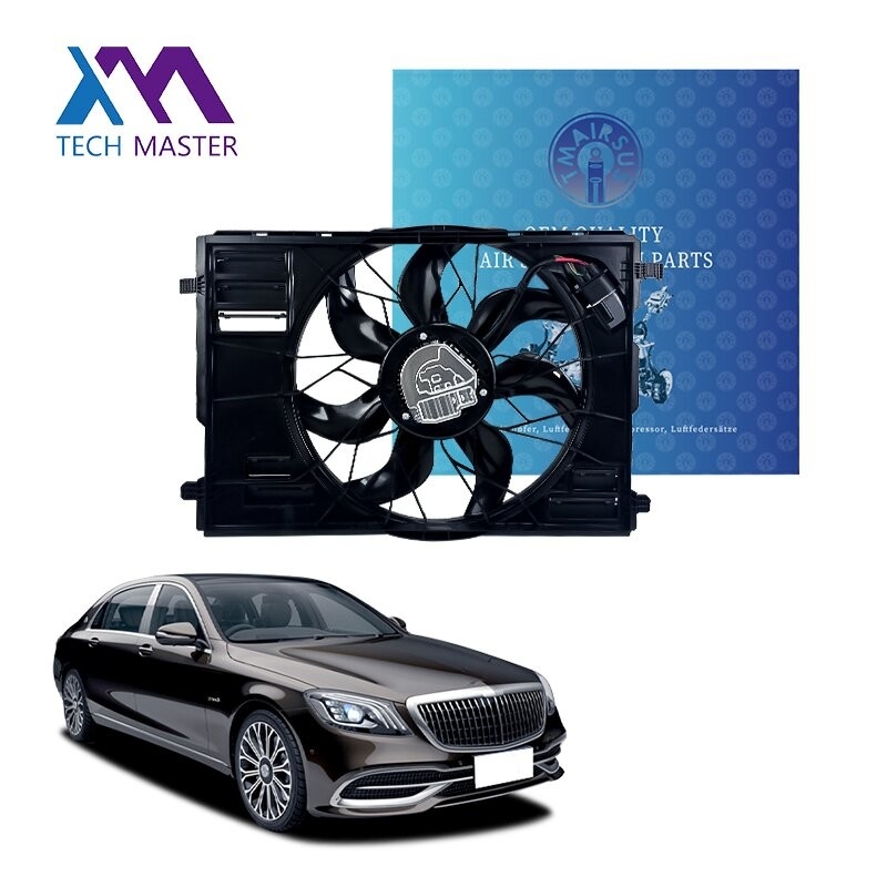 4 Clyinders 600W Onderdelen Auto Auto Radiator Koelventilator Voor Mercedes Benz A-Klasse Modellen W117 W176 W247 A2479060100