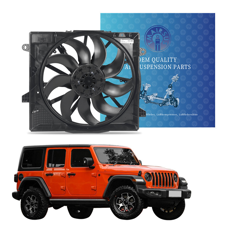 Verkoeling van de motor van de auto radiator ventilator voor Jeep Wrangler JL 2018-2022 Gladiator 68272755AC 68272755AB