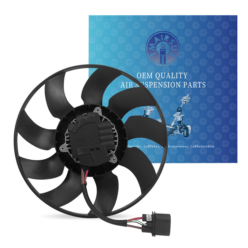 Auto radiator ventilator assemblage voor Audi Q7 2016 OEM 8W0959455b effectieve koelsysteem onderdelen