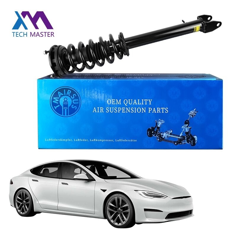 Tesla Model S Voor Links En Rechts Spoel Veer Schok Suspensie Luchtcompressor Absorber
